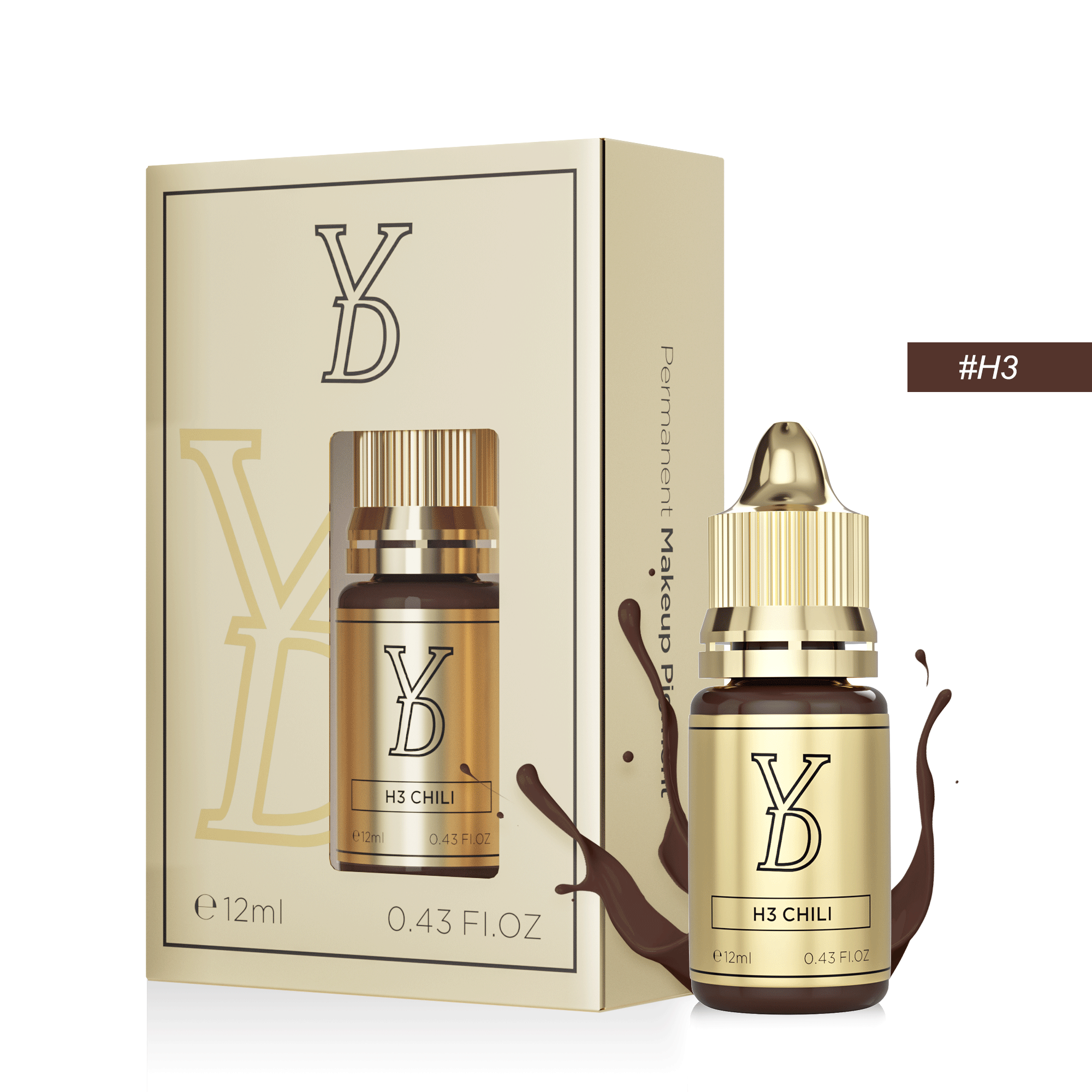 YDPMU NEO Hybrid Cream Pigment For Brows - H3 Chili